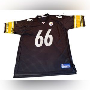 Reebok Men’s Pittsburgh Steelers Alan‎ Faneca #66 Sz 2XL